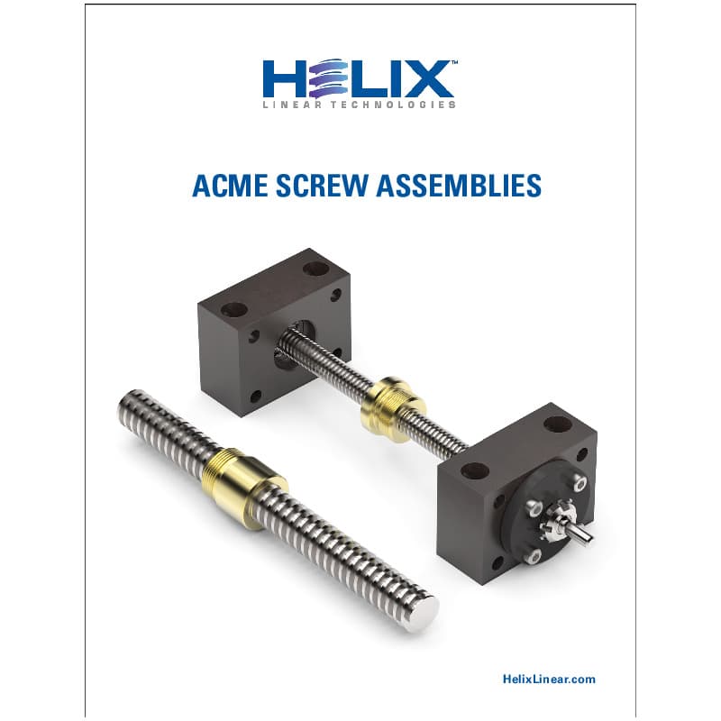 Acme Screw Assemblies Catalog