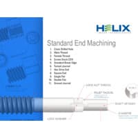 6 mm Diameter x 12 mm Lead - Precision Lead Screw