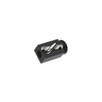 Alloy threaded inch ball screw nut with 0.5 in. diameter, 0.5 in. lead, and 2 circuits