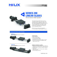 1.5 in Diameter x 0.2 in Lead 212 Series Linear Slide