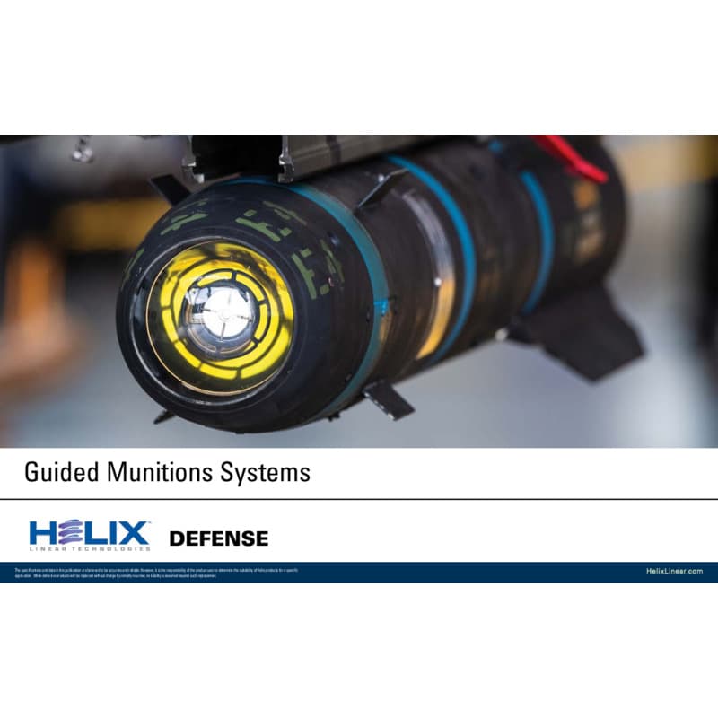 Linear Motion Solutions in Guided Munitions