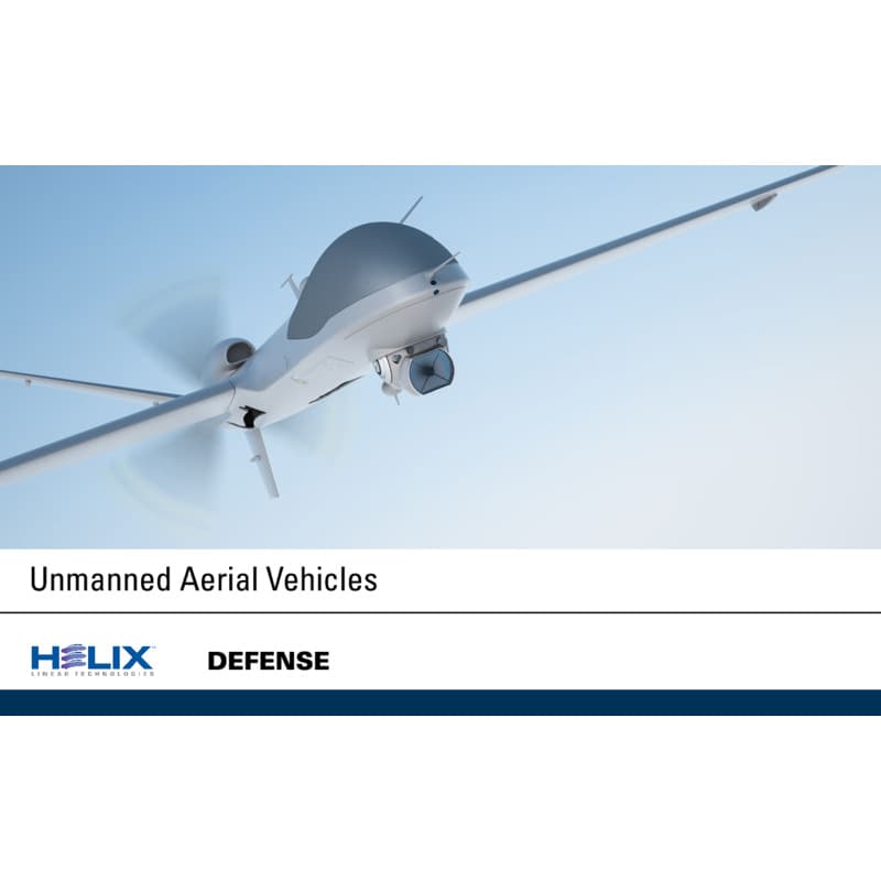 Lead Screws in Unmanned Aerial Vehicles with Helix Linear